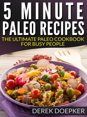 cover image of 5 Minute Paleo Recipes